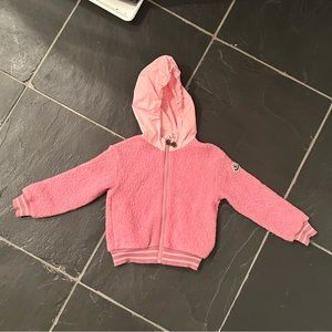 Girls Moncler jacket 3t - pink